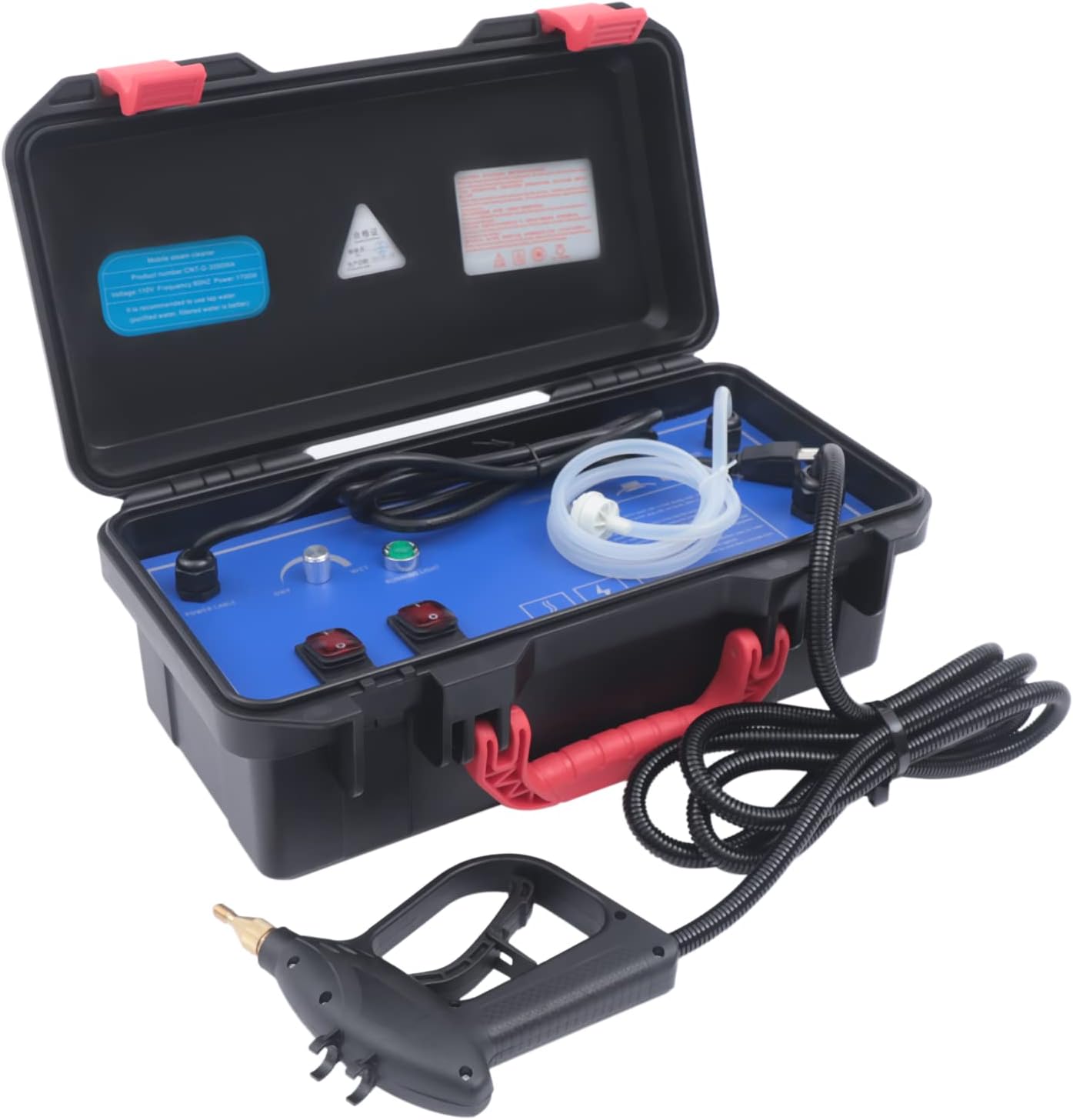 Portable Steam Cleaners for Home Use, 1700w Commercial Handheld Steam Cleaner, Home Use 3-In-1 Function Steam Cleaners for Kitchen Furniture Bathroom Car