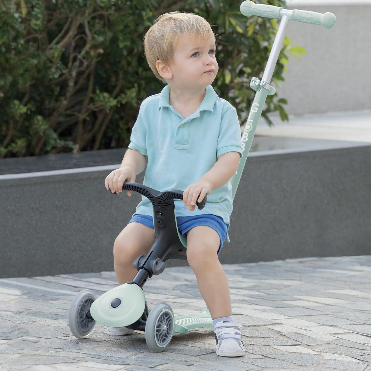 Globber Go•up Active Eco Scooter with One Seat Youth Unisex
