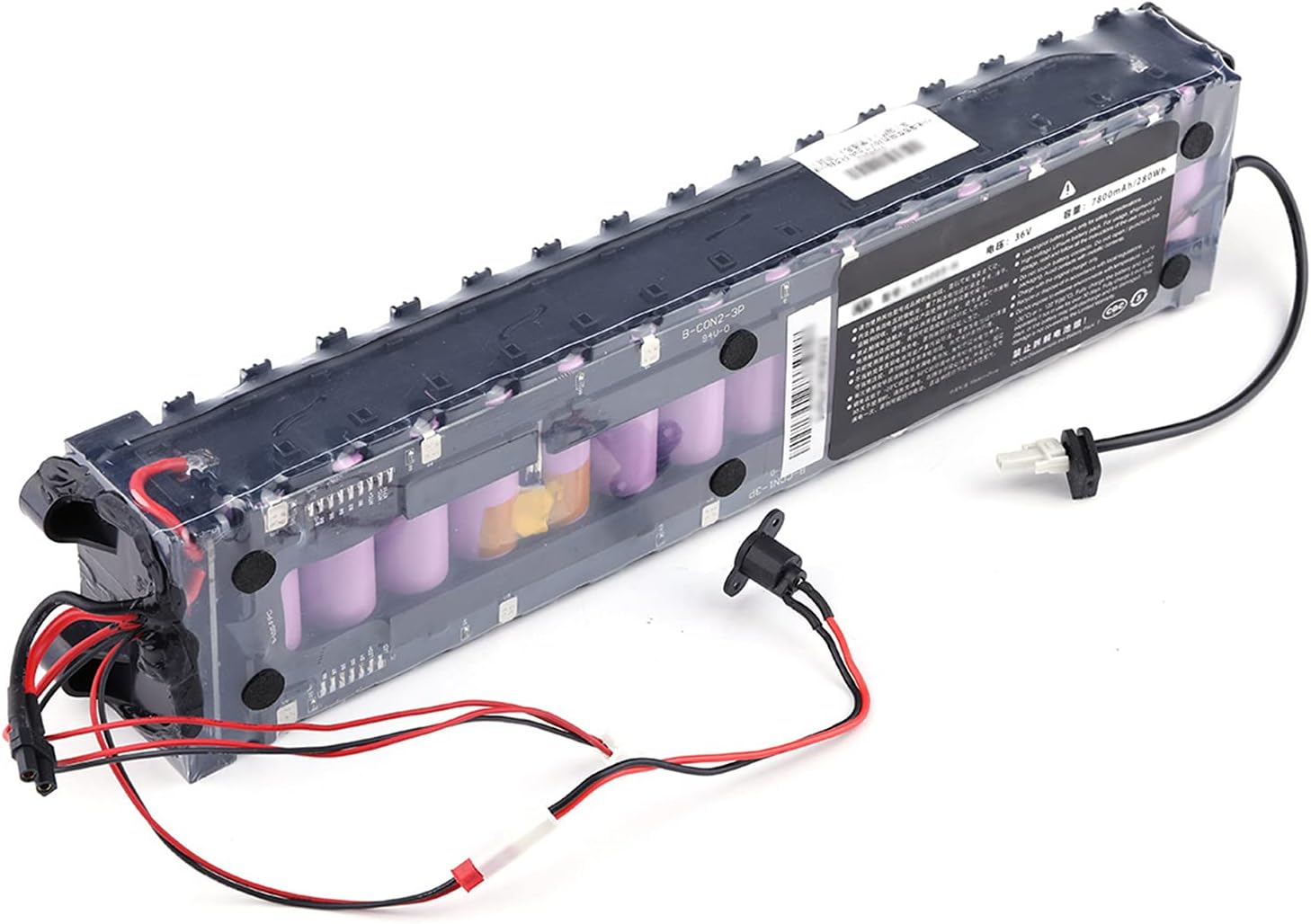 36V 7800mAh Electric Scooter Battery Pack M365 Scooter Lithium Battery Rechargeable Lithium Battery Pack with BMS and Communication Function