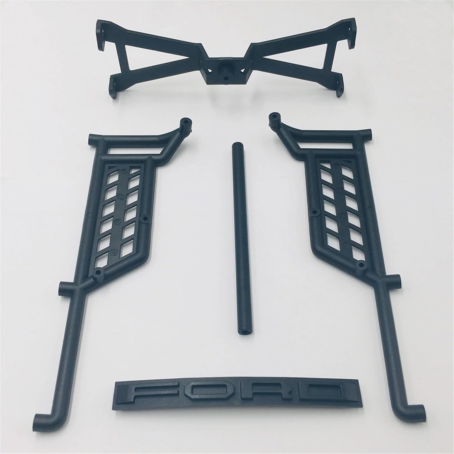 Rc Car Parts for Traxxas for TRX4 for KYX for Racing for Ford Hard Body with Bumper Spare Tire Rack 325mm Body Shell RC Parts Crawler Car Decoration