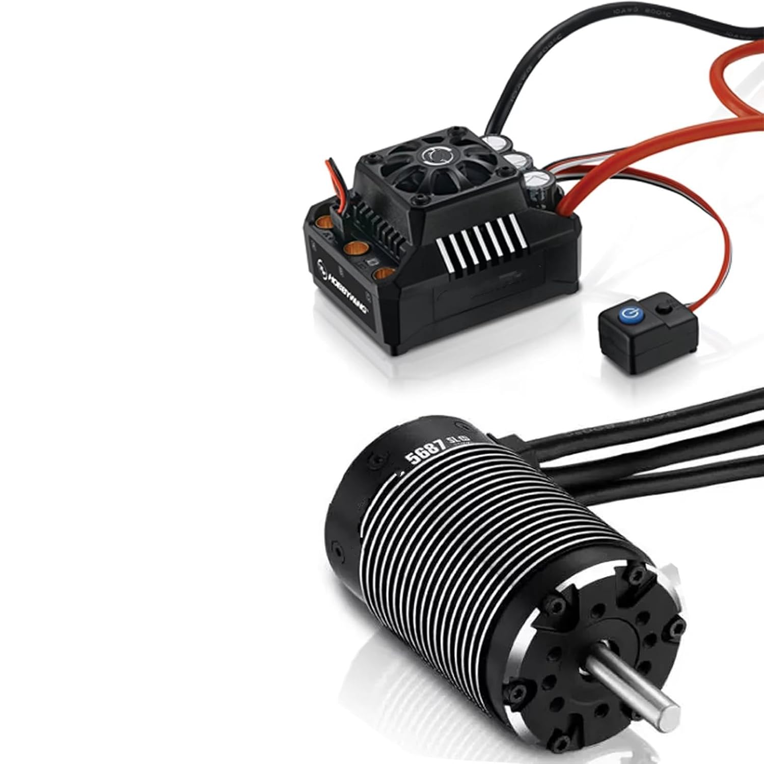 RC Car Parts Compatible with MAX6 4985SL 1650KV Sensorless Brushless Motor with MAX6 160A ESC for Combo Waterproof Brushless for 1/6 RC Car Upgrade Parts