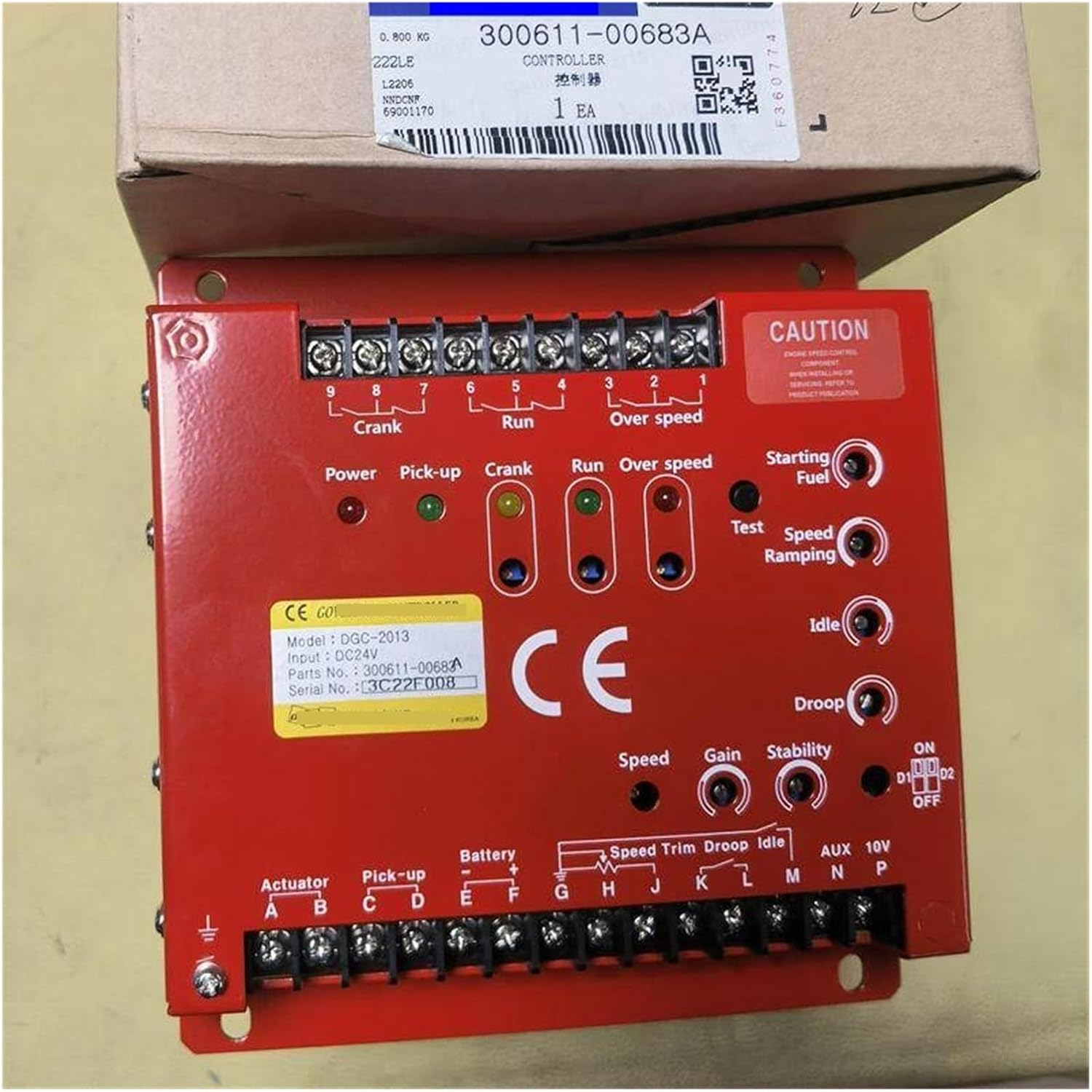 DGC-2024 Speed Controller Board Electronic Speed Control Board 300611-00683A