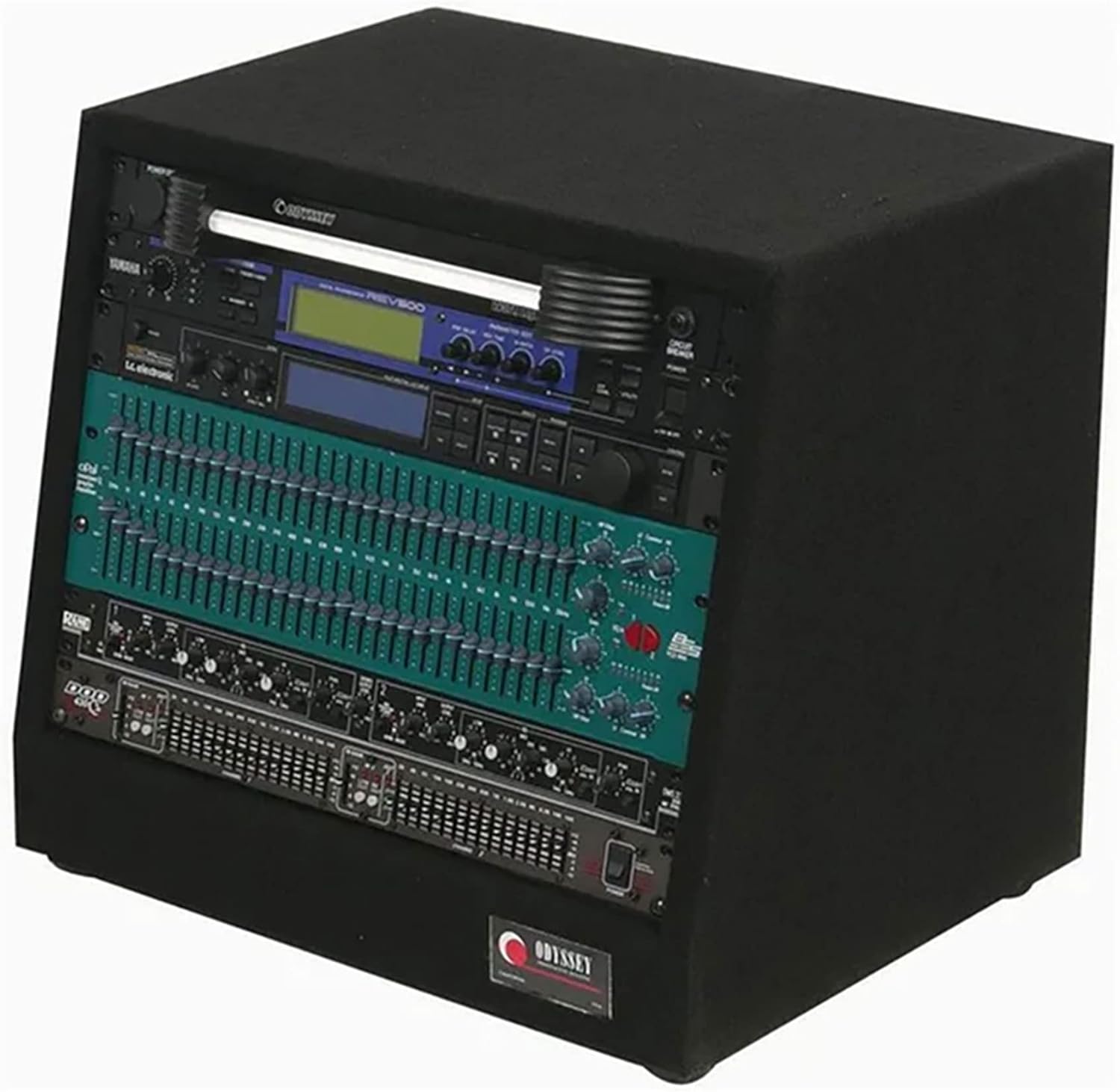 Odyssey CRS08 8 Space Carpeted Studio Rack
