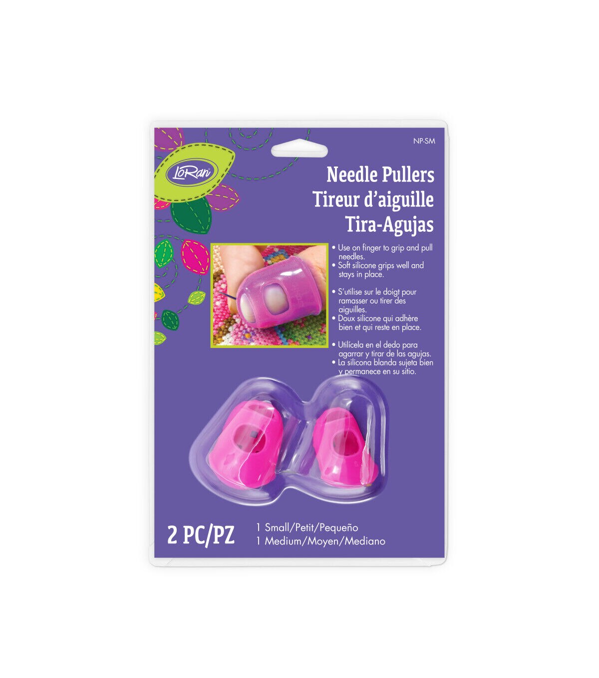 LoRan Needle Puller Small & Medium, 2 pc