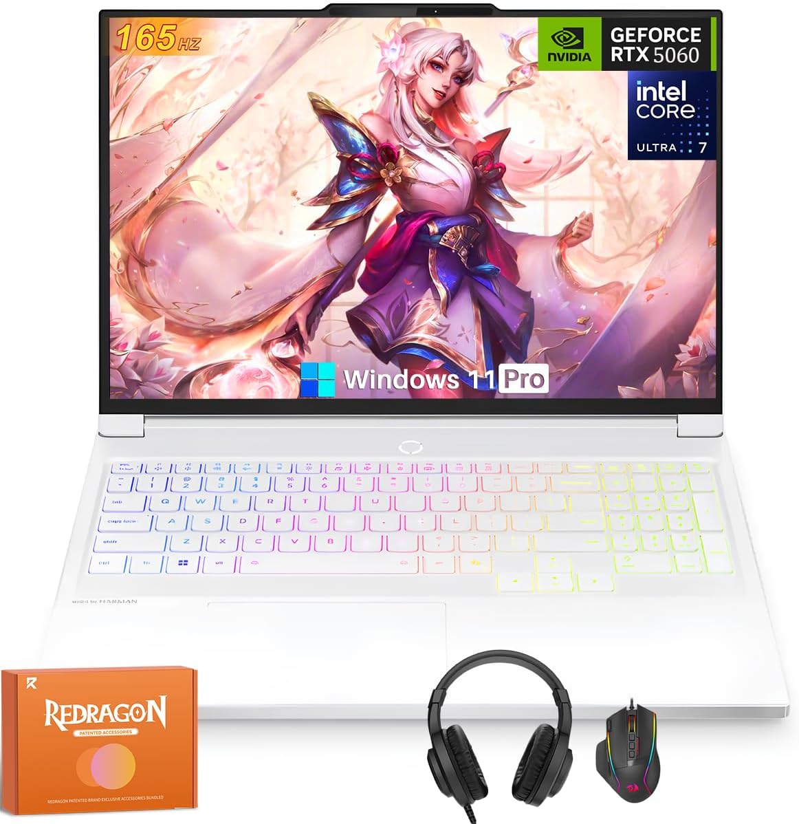 Lenovo Legion 7i OLED Gaming Laptop, Intel Ultra 7 255HX, NVIDIA GeForce RTX 5060, 16