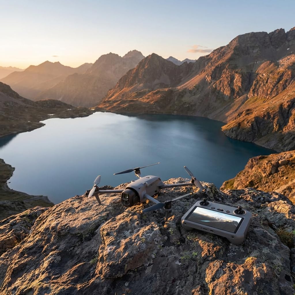 DJI Mavic 4 Pro Drone Fly More Combo Professional Aerial Camera | Advanced Obstacle Avoidance | Long Flight Time | Cinematic Video + 64GB Card + BackPack + Landing Pad + More (12 Pcs)