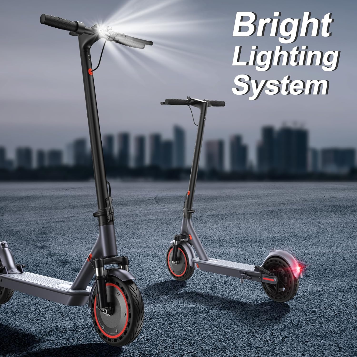 VOLPAM Electric Scooter, 350W/500W Powerful Motor, 8.5