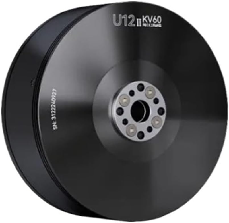 Brushless MotorU12II KV60 KV120 10-14S Silver Winding FOC ESC Fit For UAV RC Quadcopter Rotor Drone Parts BLDC light(U12 II 60KV)