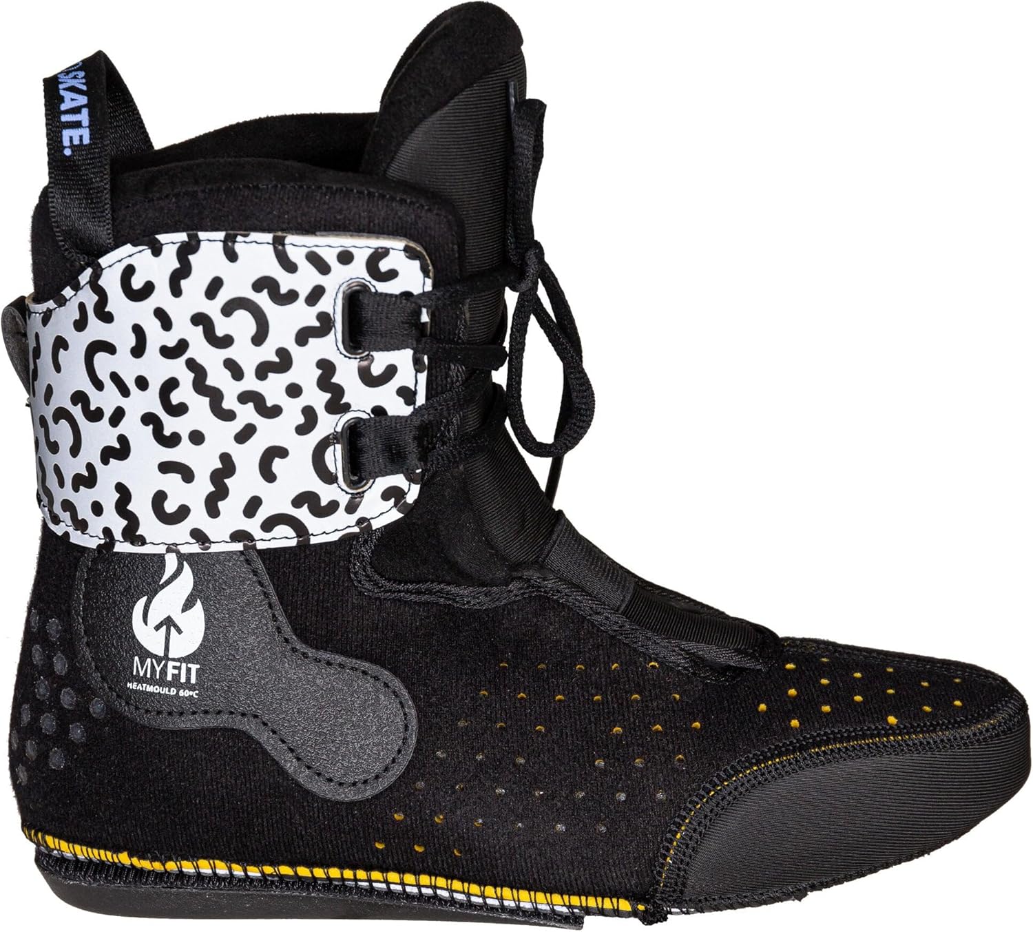 Powerslide Next 30th Anniversary 125 3-Wheel Inline Skate in Black/Chrome for Urban