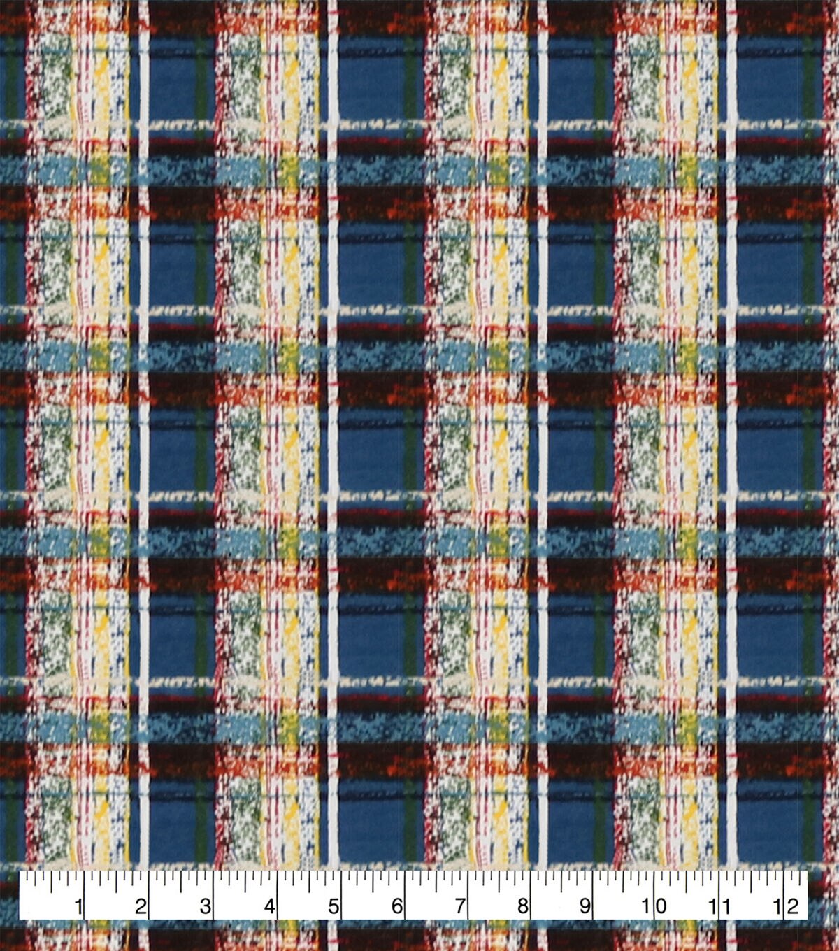 Colorful Wilderness Plaid Super Snuggle Flannel Fabric