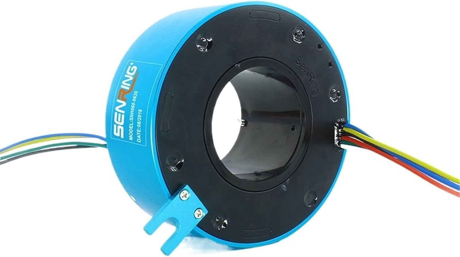 Conductive Slip Ring Centre Hole 25.4~60mm, OD 56~130mm, 6 Wires Each 20A(ID 25.4mm 6CH 20A)