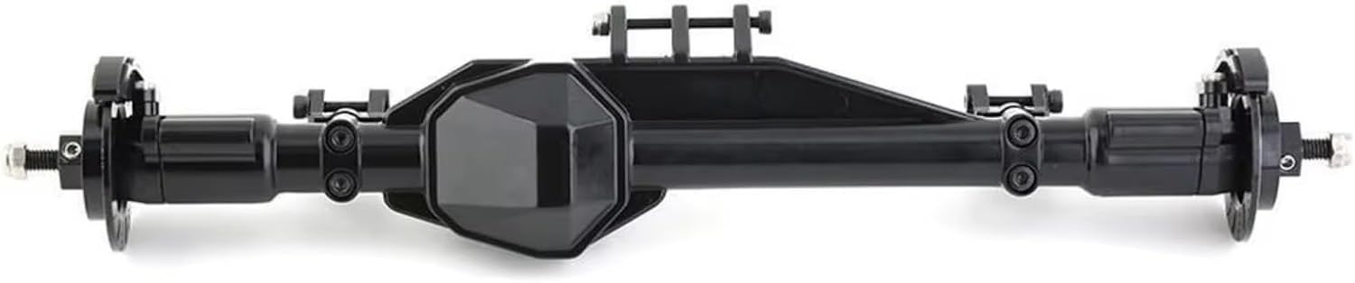 RC Axle Spare Parts For Axial RBX10 For Ryft 1/10 Metal Complete Front And Rear Axle RC Crawler Car Upgrade Parts Repair Replace Accessories(Red,1set)