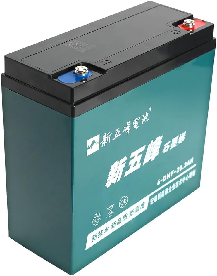 12V 20Ah Go Kart Battery 6-DMF-20 Sealed Lead Acid (SLA) for Motorcycle E-Bike Scooter Dirt Pit Trail Bike UTV ATV Golf Cart Moped Quad Trike Drift Lawn Mower 4 Wheeler 50cc-300cc Powersports (8 Pack)