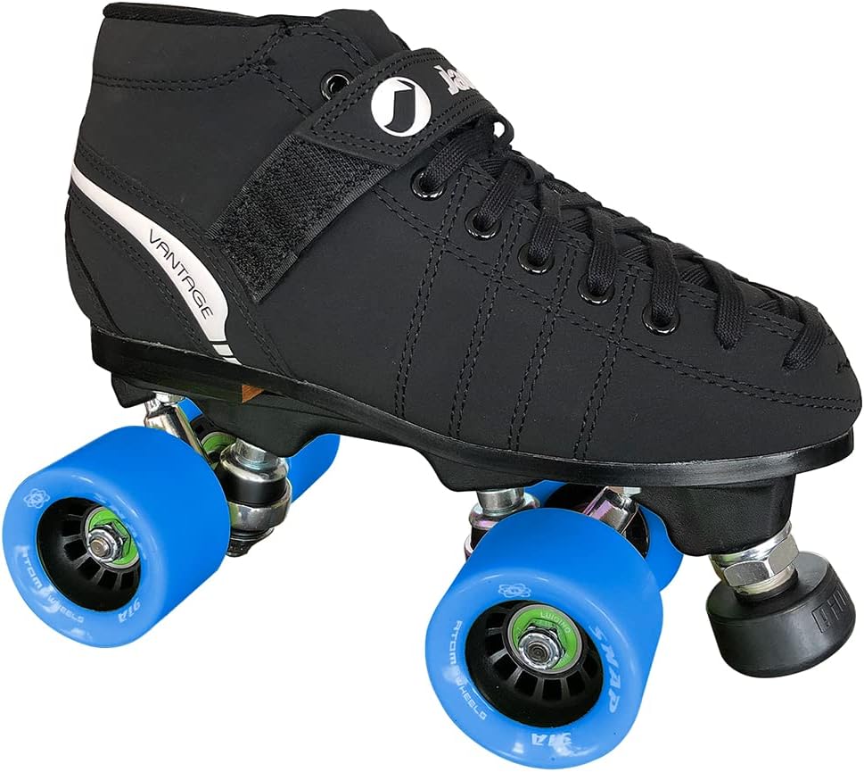 Jackson VIP Indoor Quad Roller Skate with Blue Wheels