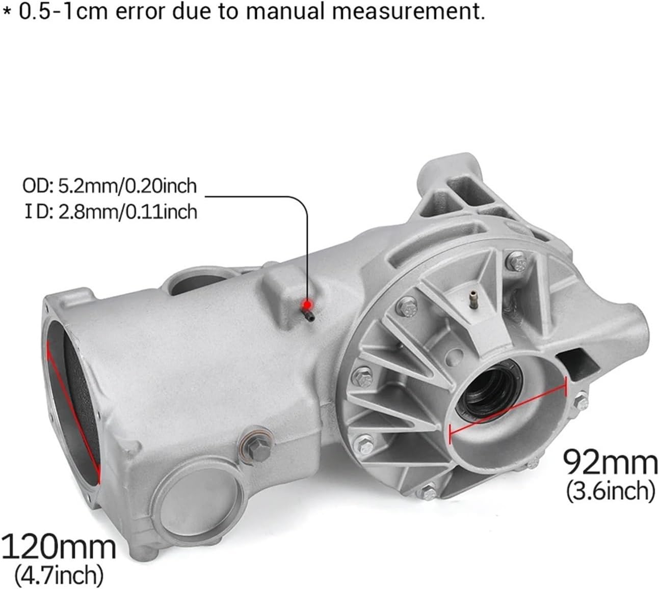Rear Differential LR031377 Compatible For Land Rover LR2 08-15 Compatible For Range Rover Evoque 12-15