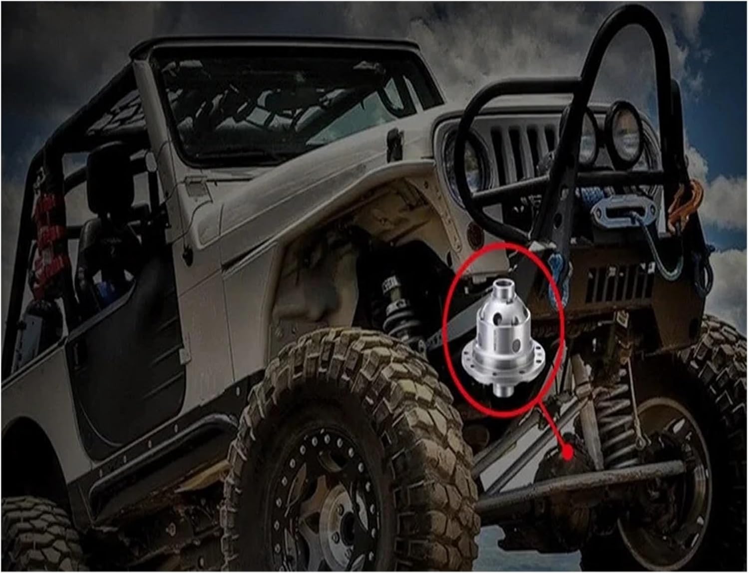 RD138 Air Locking Differential Compatible For Land Rover Defender 90 110 Discovery Compatible For Range Rover