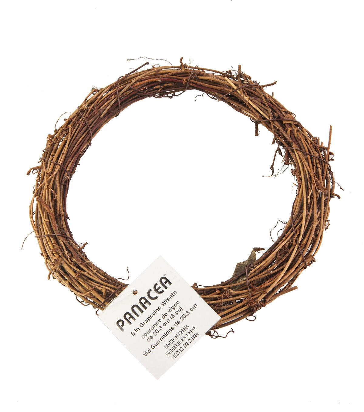 Panacea 8 Brown Grapevine Wreath