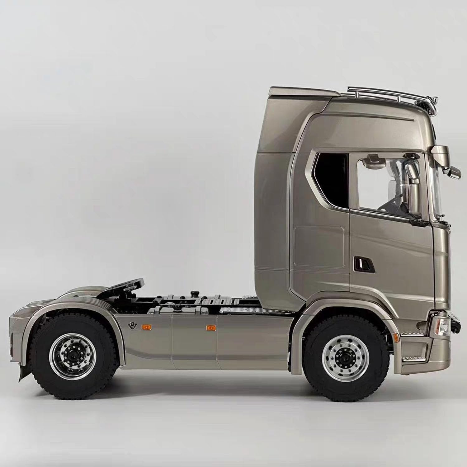 TOUCAN RC HOBBY 1/14 Remote Control Tractor Truck 770S Differential Locks 2Speed Gearbox 4WD RC Lorry Car for Tamiya Trailer Lights Sounds for Age 14+