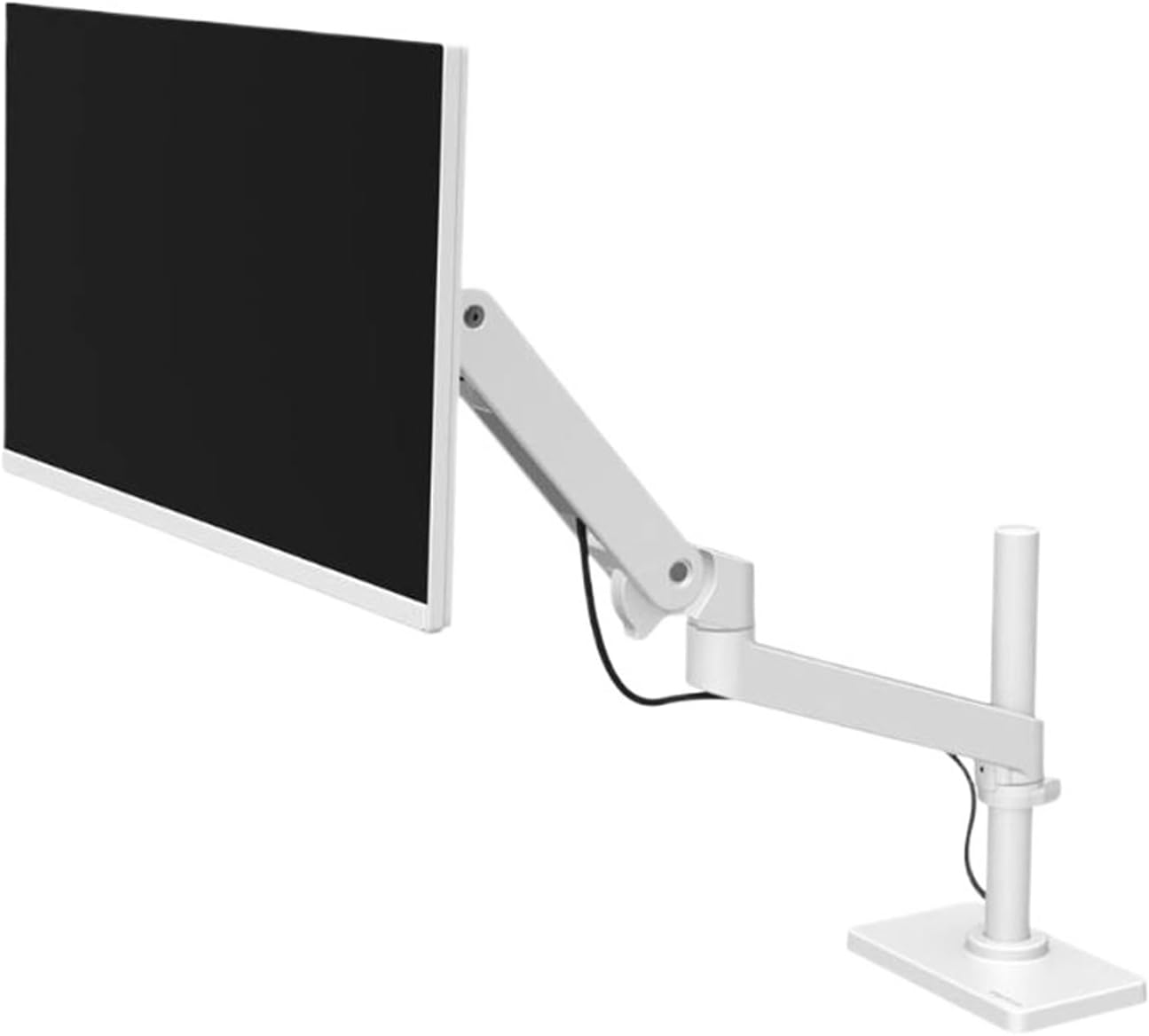 High-pole desktop monitor stand robotic arm lifting arm(White45-695-290)