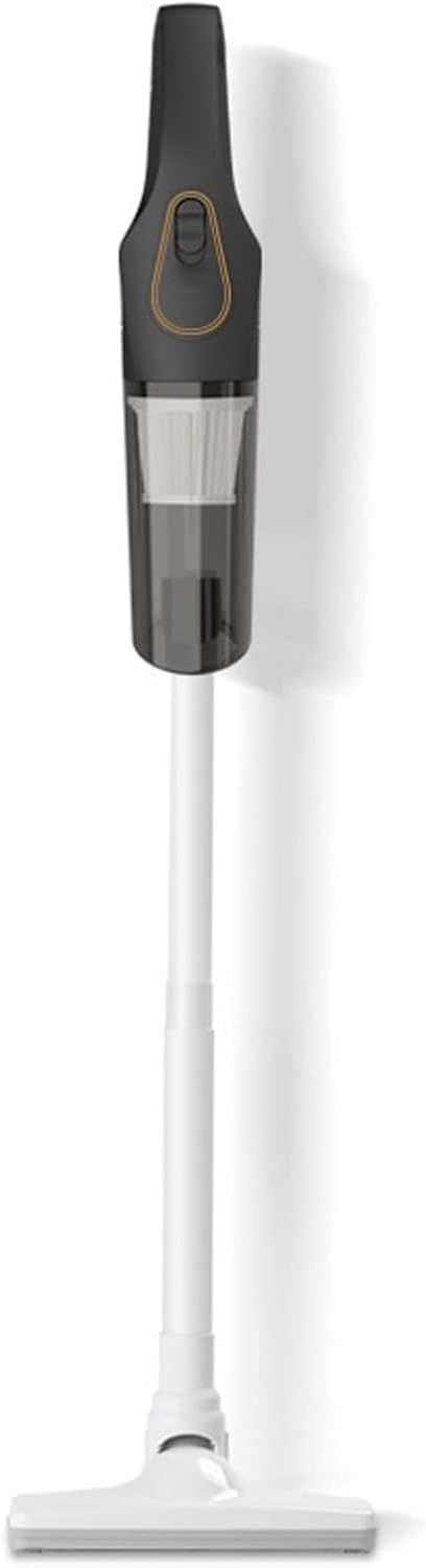 WAGNUS Hard Floor Vacuum Cordless Chargable Vacuum Cleaner Handheld Wireless Dual Use Mini Big Suction Built-in Battrery Home Vacuum Cleaner (Color : Black)