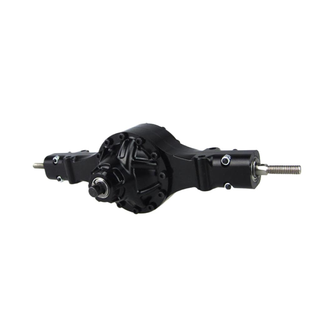 1/14 Scale Metal Rear Axle Differential Speed RC Upgrade Part DIY Toy Spare Compatible with Tamiyaya Model Car Q9021