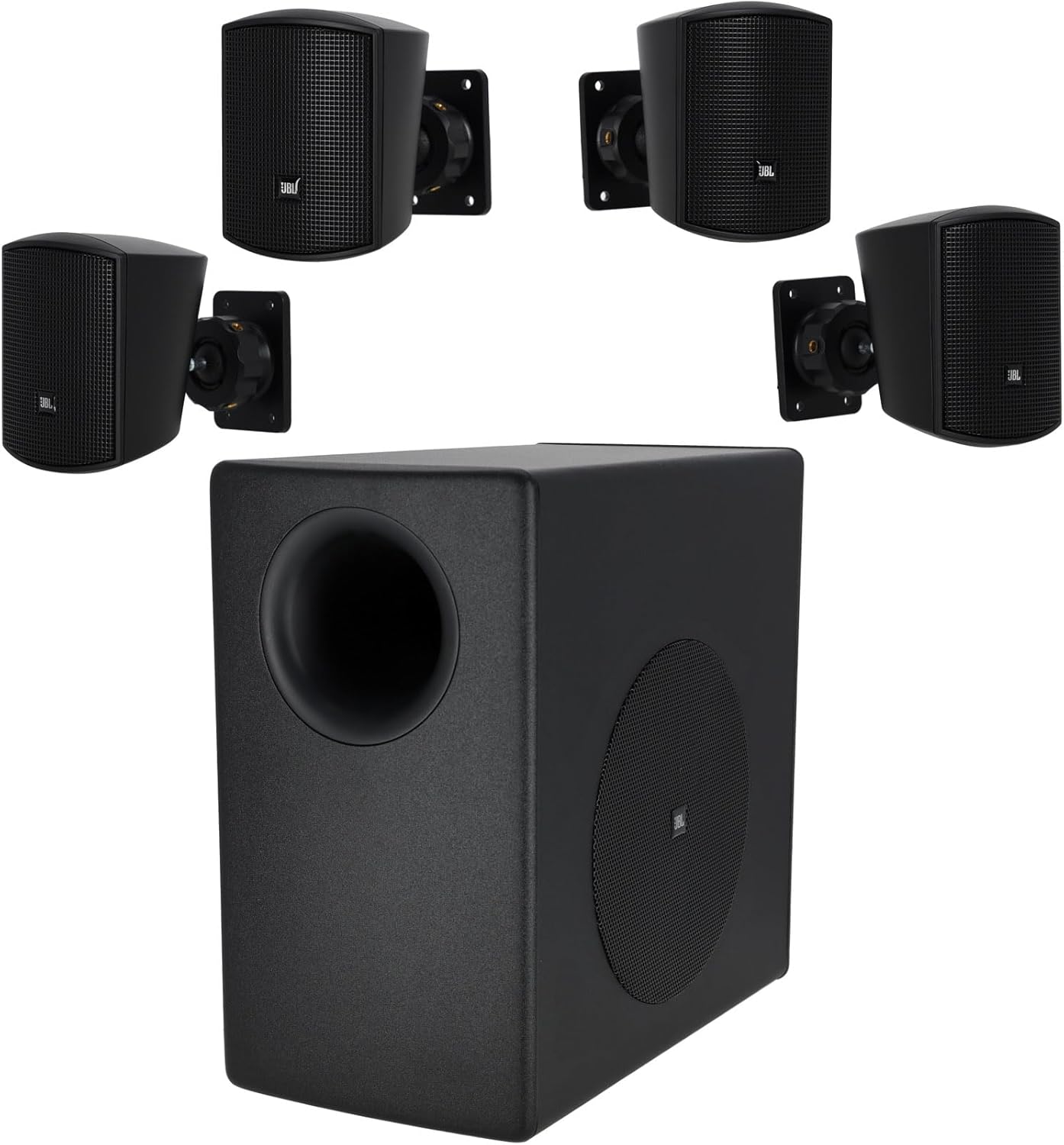 JBL Professional C50PACK Surface Mount Subwoofer and Mini-Satellite Loudspeaker System
