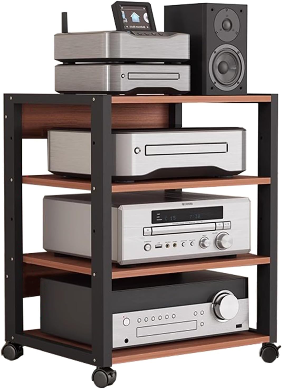 4-Tier AV Media Stand