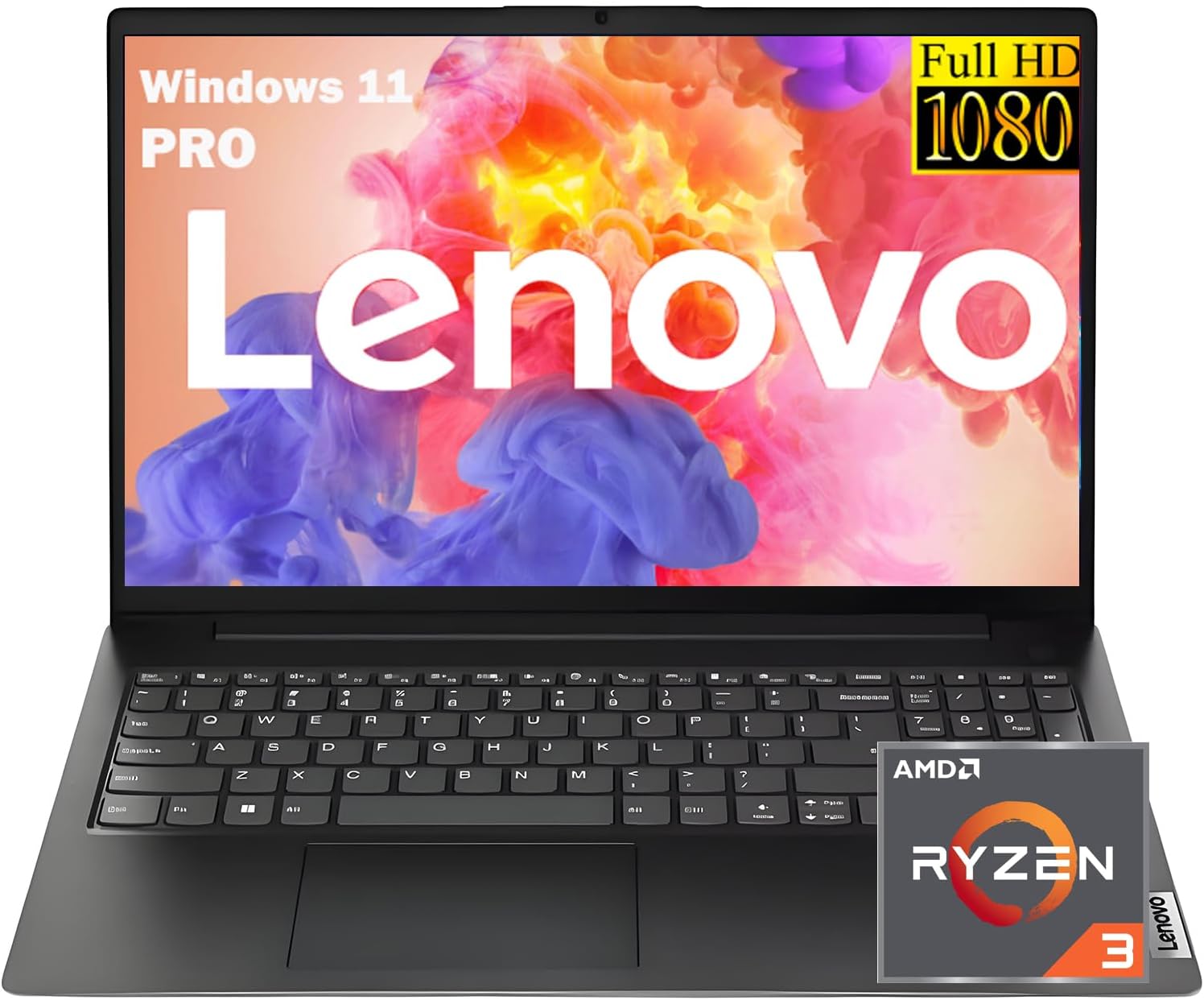 Lenovo 2026 New V15 Laptop for Student & Business, Powerful AMD Ryzen 3 7320U (Beat i7-1065G7), 15.6 inch FHD, 16GB RAM, 1TB SSD, Ethernet Port RJ-45, Windows 11 Pro, Long Battery Life, No Mouse