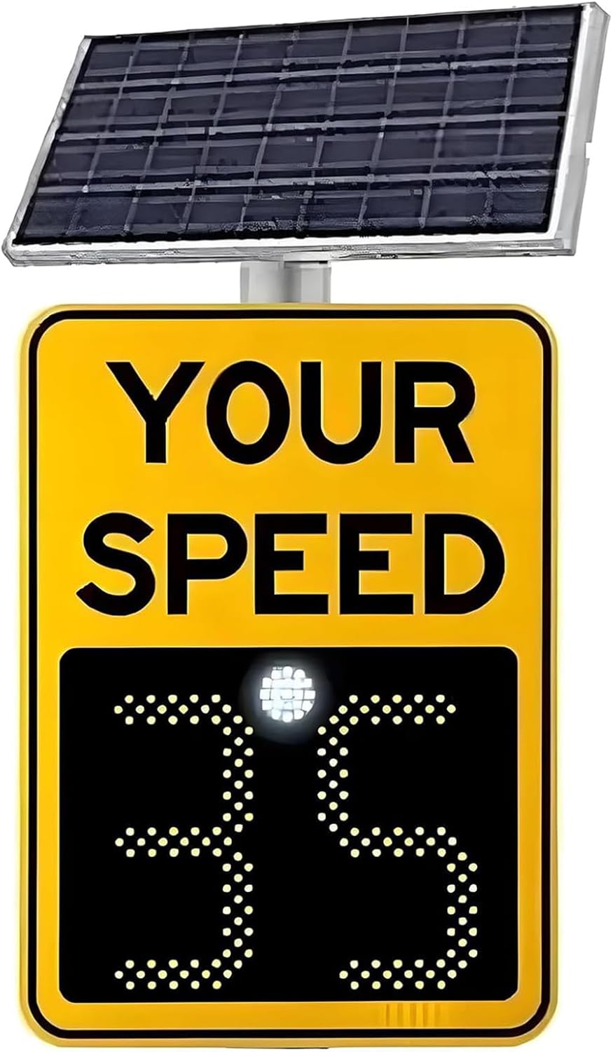 Solar Powered Radar Speed Sign 20