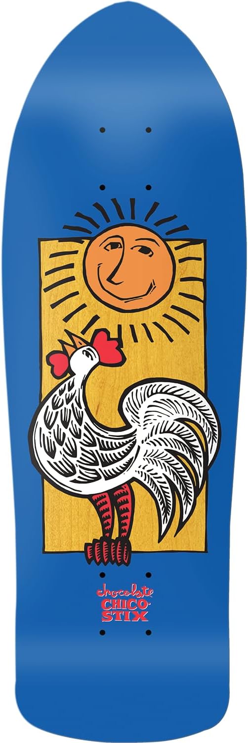 Ch​ocolate Brenes Nicaraguan Sunrise Retro Deck 9.75 x 30.2 - Assembled AS Complete Skateboard