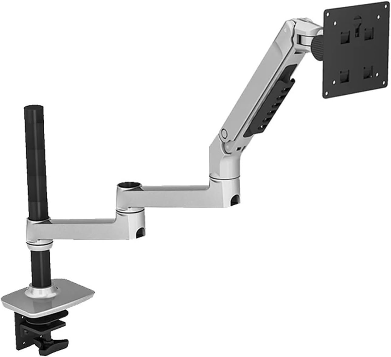 V63C-450 / XSJ8013C-450 Aluminum Full-Motion Free-Lift Extra-Long arm 10-32 inch LED LCD Monitor Stand Monitor mounting Bracket(Color:V63CS-450)