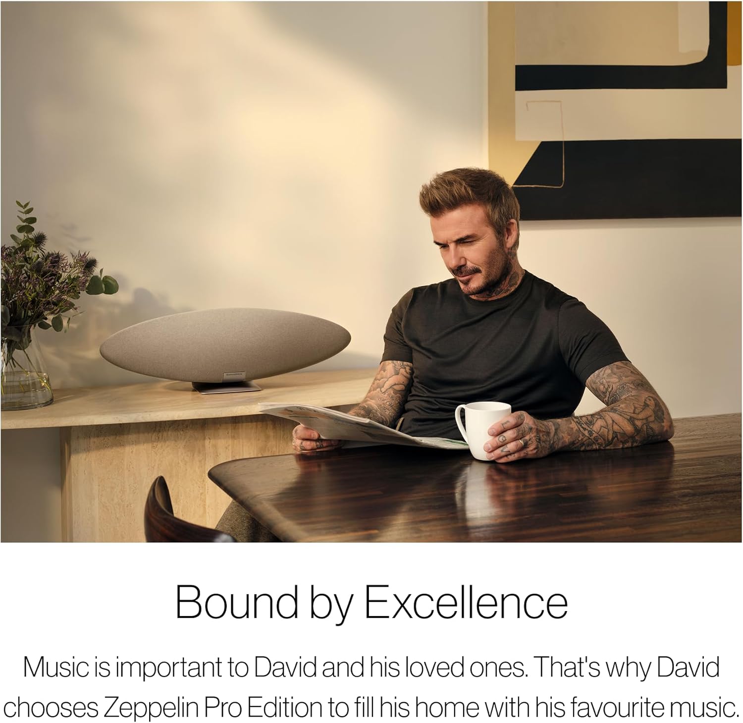 Bowers & Wilkins Zeppelin Pro Edition Wireless Speaker, Large Bluetooth Speaker, 5 Drivers Including Subwoofer, Bluetooth Streaming, AirPlay 2 & Spotify Connect, Multiroom Support, Space Grey