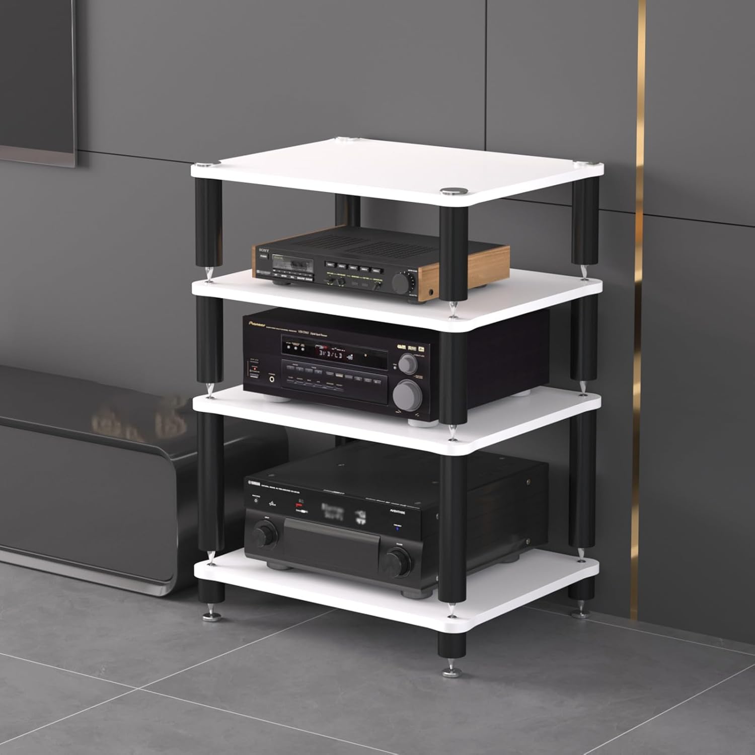 Audio-Visual Shelving