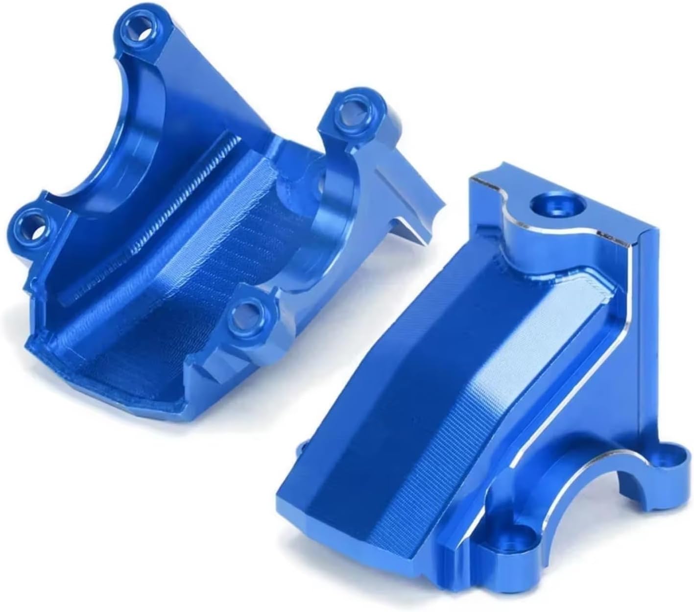 RC Gearboxes For Traxxas For X-Maxx 1:5 6S 8S 7780 1/5 1/6 For XRT 1/2 PCS Differential Housing Gearbox Cover Diff Case RC Car Accessories(Blue,2Pc)