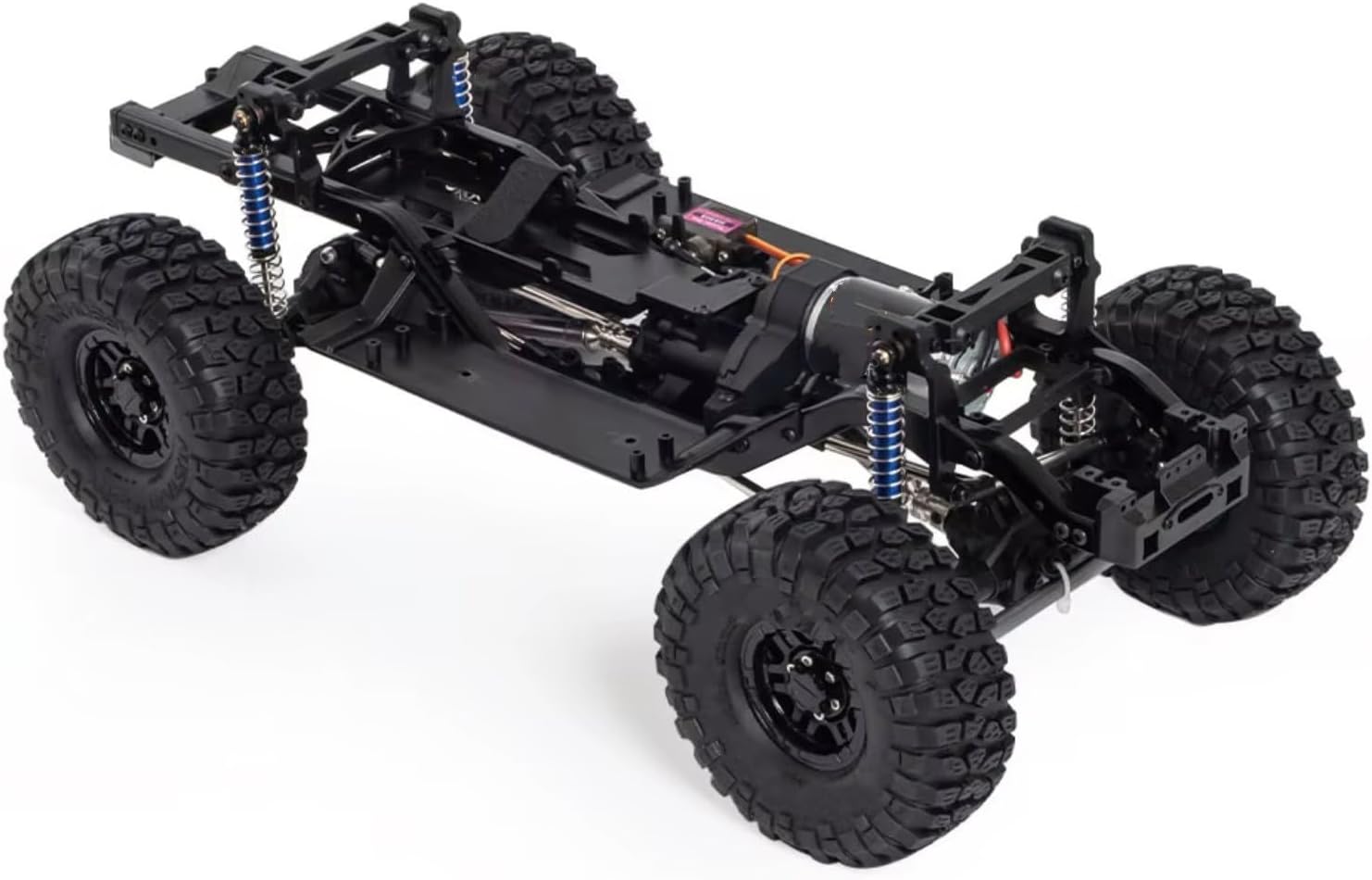 for TRX4 D90 1/10 313mm Wheelbase for Chassis Frame Builders Kit with 2-Speed Transmission 35T 550 Motor RC Crawler Upgrade RC Car Parts(Chassis with Wheel)