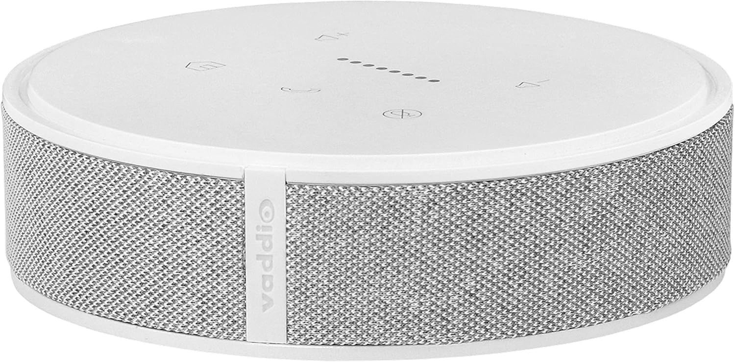 Vaddio 999-99950-600W ConferenceSHOT AV Bundle with TableMIC 2, White No Speaker
