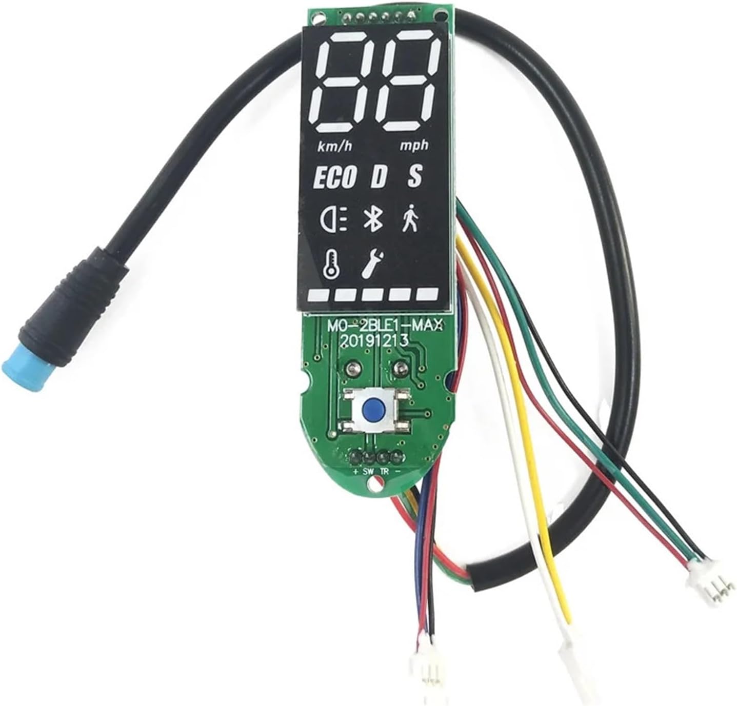 Electric Scooter G30 Max Dashboard Compatible with Segway Ninebot Max G30 Accessories Controller with Bluetooth of Display Parts Compatible with Ninebot(5 pcs)