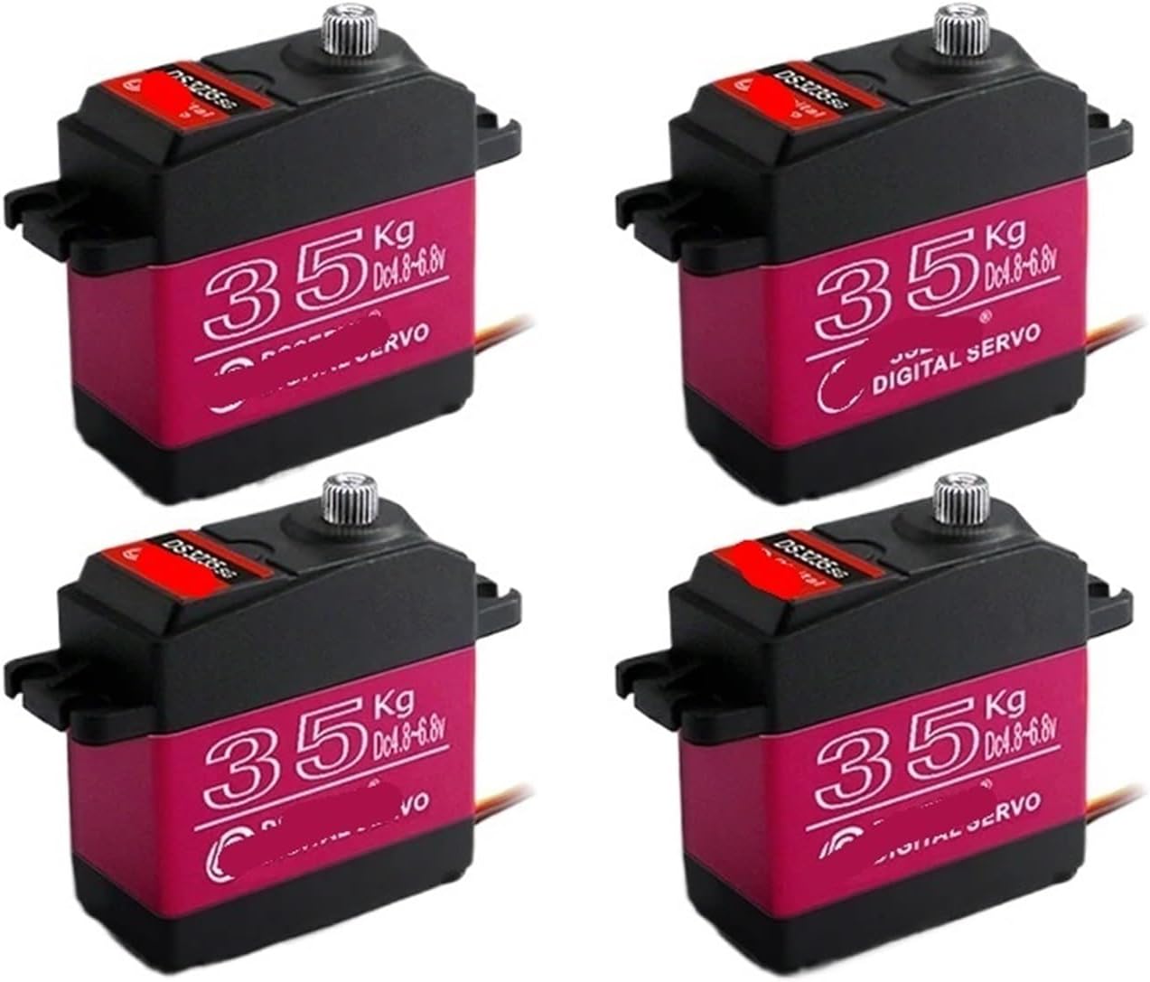 4pcs Waterproof servo 20Kg 25Kg 30Kg 35Kg 40Kg high Speed servo Metal Gear Digital servo(DS3230 PRO-180)