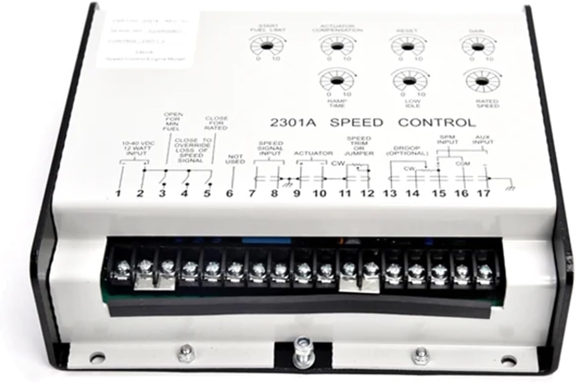 2301A 9907-014 Speed Control Generator Parts 9907-014 REV.F(Orange)