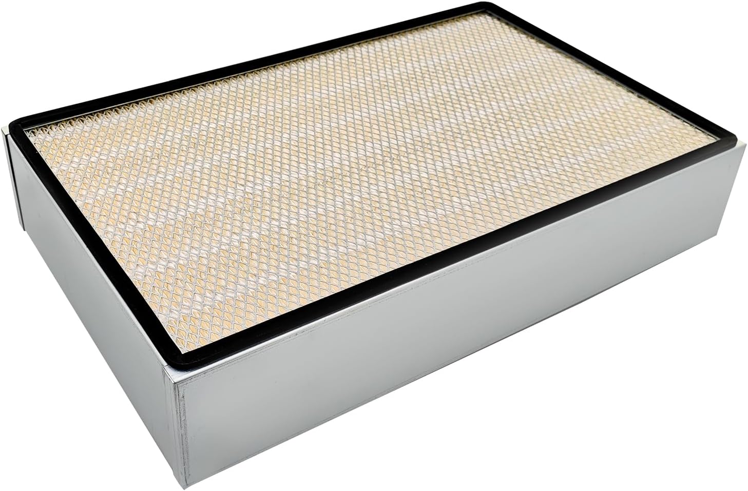 1037209AM Panel Filter Element Fits for Tennant 6100 Sub-Compact Ride-On Floor Sweeper (4VDW8), Replaces 1037209 83418 375210; 21 x 13.3 x 4.2 Inch, w/o Electrostatic Strap