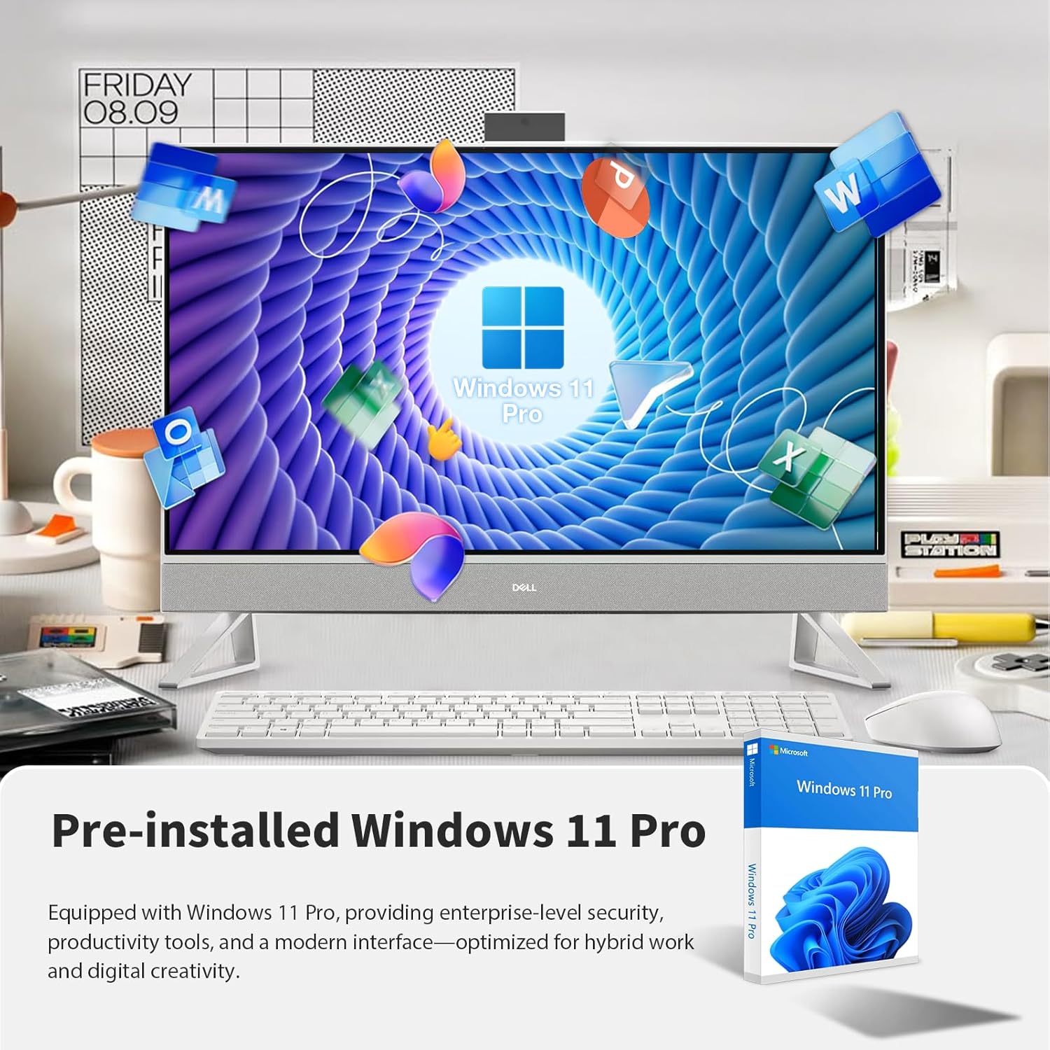 Dell Inspiron 7730 All-in-One Desktop Computer, 27