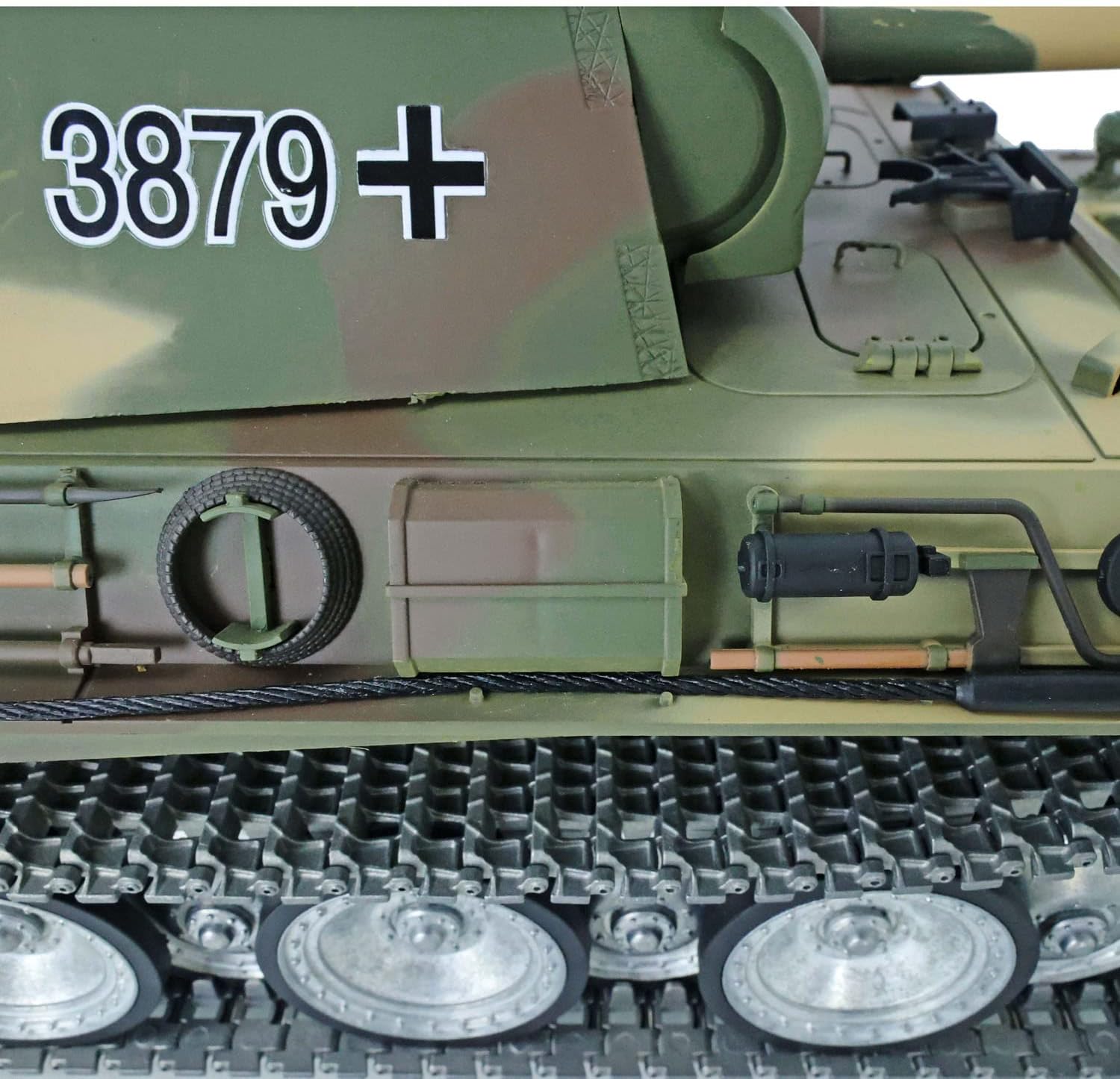 Toucan RC Hobby Pro Ver Henglong 1/16 Rc Tank Tk 7.0 Panther G Bb Airsoft 3879 Model Metal Tracks Wheels Motor Ir Combat