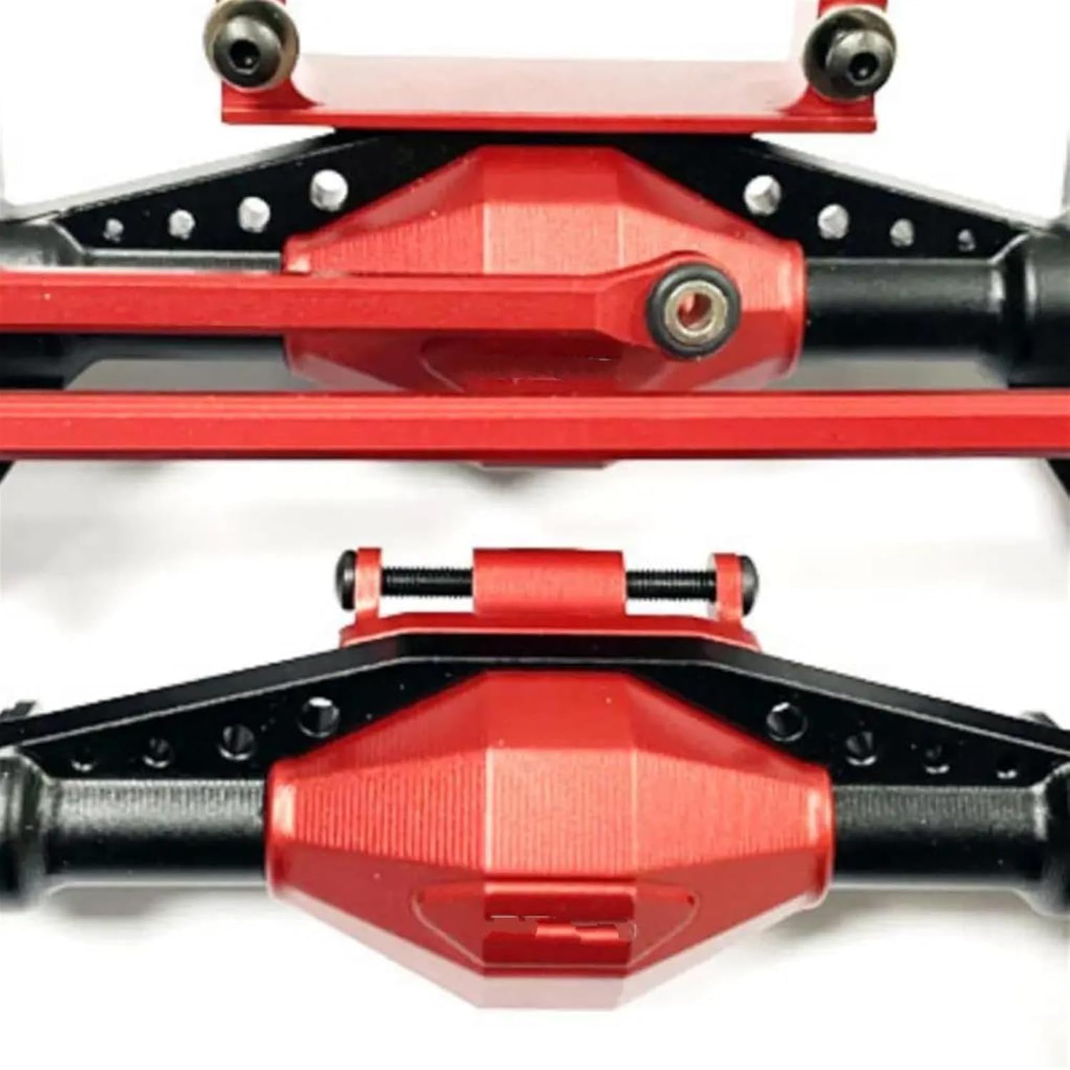 RC Vehicle Axles Compatible with Axial for UTB18 2pcs Aluminum Alloy Protector Front Rear Axle 1/18 Rc Front Rear Axle RC Car Part RC Car Axle Housing(Color:2)