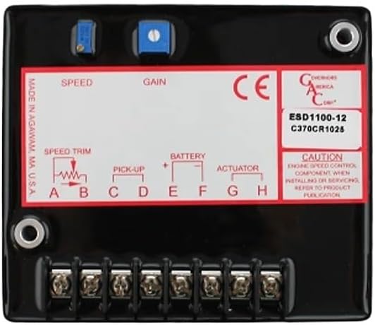 ESD1100-12 Speed Control Unit ESD1100 12V Governor Controller Plate