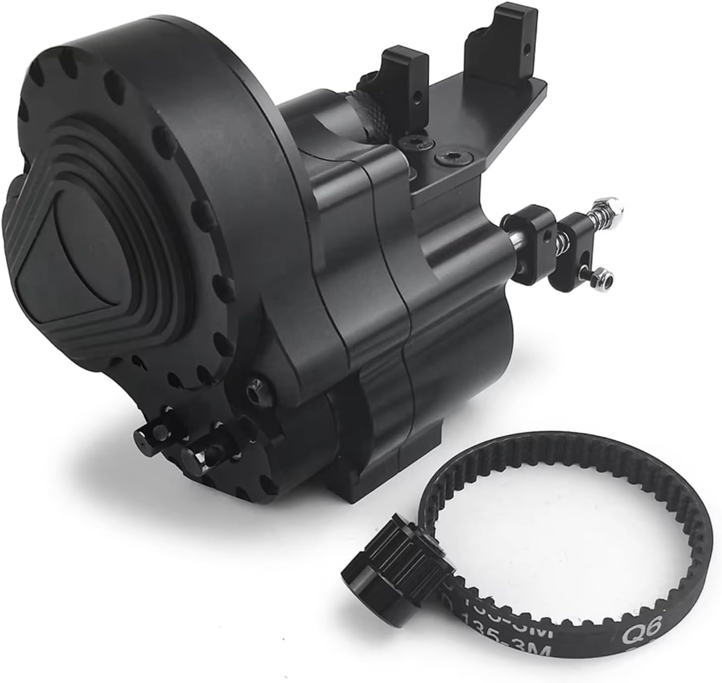 RC Gearboxes For Axial For SCX10 For Wrangler For Wraith 90048 1:10 Reverse Gearbox With Transmission Belt 2 Speeds RC Crawler Car Upgrade Parts