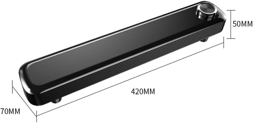 Computer Speakers, Computer Sound Bar, USB Powered PC Speakers, 3.5mm Aux-in Computer Speakers for PC or Laptop (Color : White)