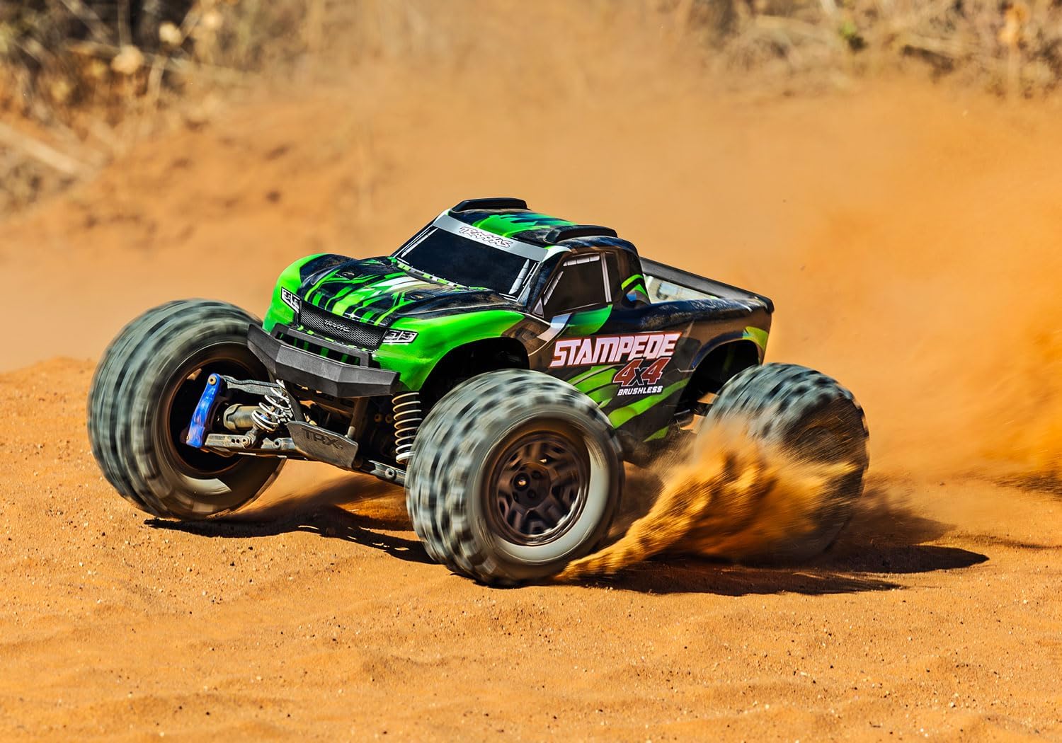 Traxxas Stampede 4x4 BL-2s RTR 67154-4 Green