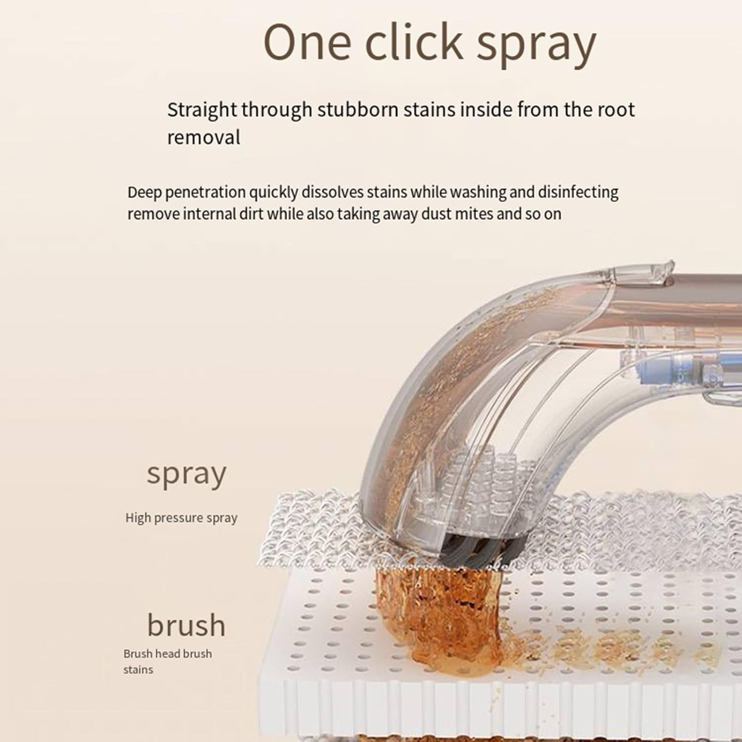 UILMLIO Fabric Cleaning Machine Sofa Carpet Curtain Cleaning Machine Household Small Vacuum Cleaner Multi-Functional Spray Washing Pumping Machine