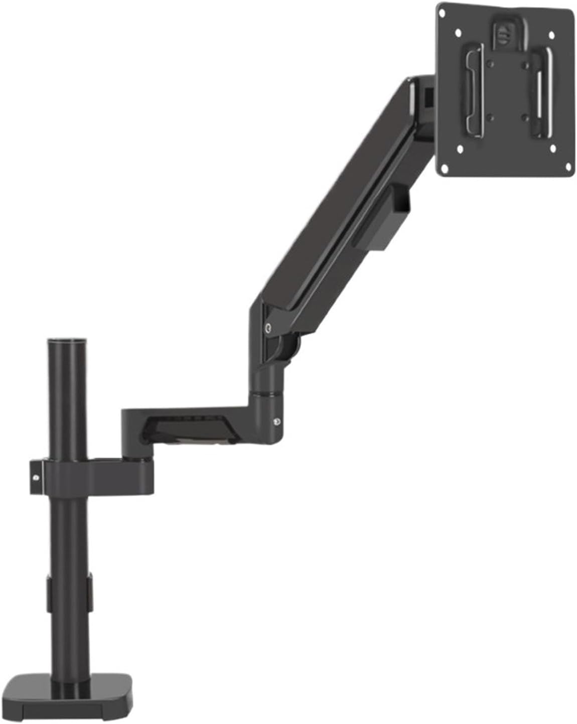 Gas Spring Height Adjustable 14-32 Inch Screen Monitor Stand Arm Full Motion Desk Mount Computer Stand Load 9 Kg H3(H3G)