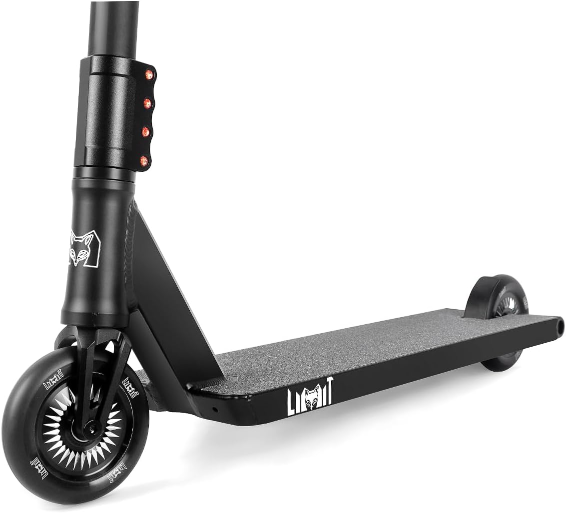 Limit LMT23AZ Pro Trick Street Scooter for Tall Adult and Teens Professional Stunt BMX Freestyle Scooters SCS 4 Bolts with Boxed Ends Perfect for Intermediate Advanced Riders